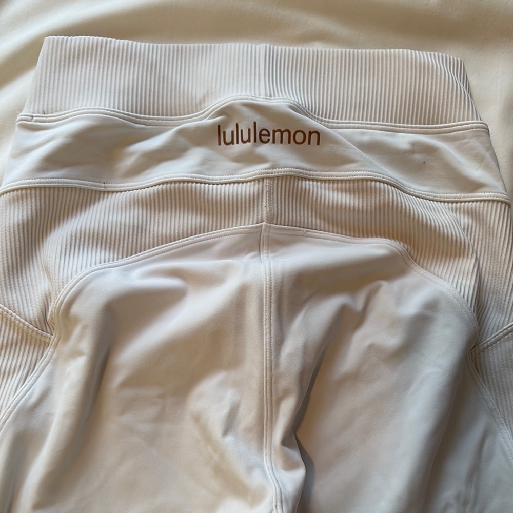 lululemon athletica size 4 White Leggings